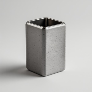 Elegante y moderno soporte para cepillos de dientes de baño, fabricado con metal duradero que proporciona una gran estabilidad, bordes lisos y diseño ecológico. - Product Image 5