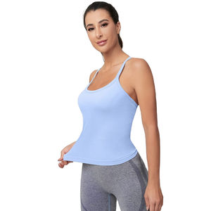 New Style Crop <b>Top</b> Women <b>Short</b> <b>Sleeve</b> <b>Top</b> Plain Basic Stretchy Tank <b>Top</b> Size Free Summer Tank <b>Top</b> For <b>Ladies</b> - Product Image 1