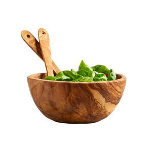 Home Decorative <b>Bowl</b> <b>With</b> <b>Lid</b> Unique Design Food <b>Serving</b> Wooden <b>Bowl</b> Set of 2 Use for Wedding Handmade in Bulk Wholesale Price - Product Image 6