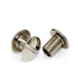 Remache Sólido de Cabeza Plana y Perno de Montaje de Acero Inoxidable de Alta Calidad, 1/2 Pulgada, 1 Pulgada, UNC, UNF, ISO Grado 6, Acabado Brillante - Product Image 1