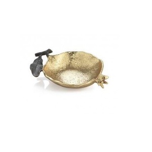 Accessoires pour la maison Bol à fruits artisanal Style de luxe Décoratif en forme de coeur Bols de plat de service Couleur or Décor de mariage à la maison - Product Image 5