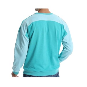 Oversized Heavy Cotton Knitted Fleece <b>Men's</b> Sweatshirt 100% Cotton <b>Long</b> Sleeves Casual Warm Anti-Wrinkle <b>Lined</b> - Product Image 2