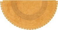 Tapis de bain rond en coton super doux, style bohème, absorbant, lavable en machine, épaisseur moyenne, pour la maison, l'hôtel, le bureau, la chambre à coucher