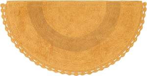 MORE Super Soft Cotton Tufted Boho Bathmat-Absorbent Machine Washable <b>Round</b> Bath Rug for Home & Hotel Use - Product Image 6