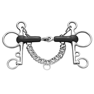 Boquilla de boca Pelham de una sola articulación veterinaria Boquilla Lisa pulida Todo tipo de brocas de boca de caballo están disponibles Precio barato - Product Image 4