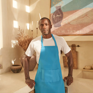 BEAM 100% Polyester Non-Woven Sleeveless <b>Cooking</b> <b>Apron</b> Breathable Eco-Friendly Moisture Wicking Water Saving Front Pocket - Product Image 6