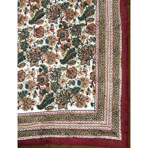 Colcha Doble de Algodón con Estampado Artesanal, Colcha Tradicional Kantha para el Hogar, Diseño de Patchwork Hecho a Mano para Verano e Invierno, para Bebés - Product Image 3