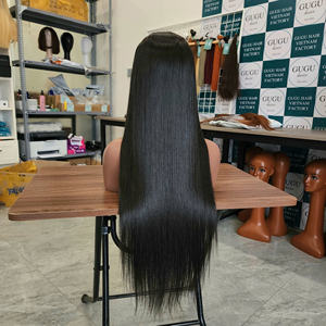 Cabello humano vietnamita para peluca 100% cabello virgen encaje transparente hueso largo recto al por mayor - Product Image 1