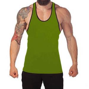 Meilleur design Débardeur pour homme pour les entraînements d'été Vêtements de sport extensibles respirants pour un look d'entraînement tendance - Product Image 2
