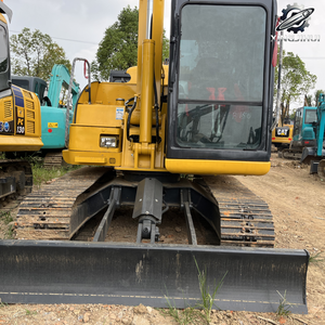 Excavatrice sur chenilles d'occasion Komatsu 70, marque japonaise d'origine, 7 tonnes, petite excavatrice sur chenilles d'occasion - Product Image 5
