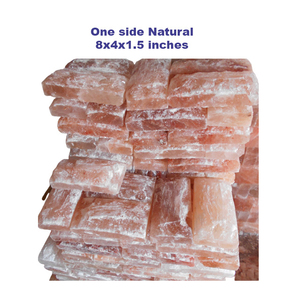 Tuiles de briques de sel de l'Himalaya dalle de cuisson avec porte-dalle taille 12x8x2 ,8x4x1,8x4x2 construction de salle de sel construction de mur de sel SPA - Product Image 4