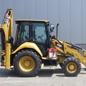 รถตักล้อยางมือสอง CAT 420 เครื่องยนต์ดีเซล พร้อมบุ้งกี๋ขนาด 5.1 ลูกบาศก์เมตร ขาย - Product Image 1