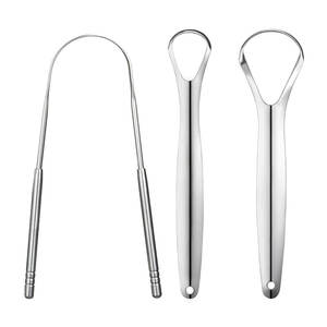 Raspador de Lengua de Acero Inoxidable para una Limpieza Profunda y un Aliento Fresco Todo el Día, Diseño Minimalista, Duradero y Ecológico para una Sonrisa Más Saludable - Product Image 1
