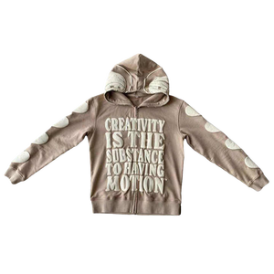 เสื้อฮู้ดมีซิปสำหรับผู้ชายเสื้อฮู้ดเข้ารูปผ้าฝ้ายแนวสตรีทแฟชั่น - Product Image 2