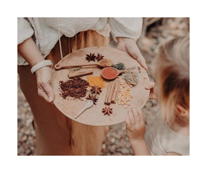 Plateau en bois durable Assiette pour aliments chauds Forme et taille personnalisées Plateau de service en bois écologique fabriqué à partir de différents types de bois - Product Image 5