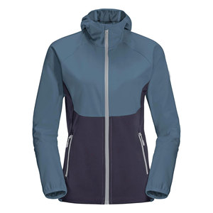 Chaqueta Softshell de alta calidad para mujer, chaquetas para exteriores, a prueba de viento, impermeable, venta al por mayor, diseño personalizado - Product Image 3