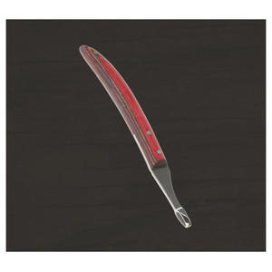 Cuchillo de pezuña de etiqueta privada, equipo de herrador, cuchillo de hoja de gota Nunn, fácil recorte, mango de madera de acero inoxidable, suministros de herrador - Product Image 2