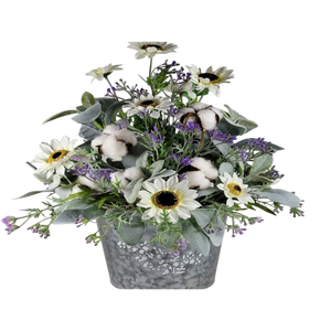 แจกันดอกไม้โลหะชุบสังกะสีทำมือ สไตล์โมเดิร์น เป็นมิตรกับสิ่งแวดล้อม น้ำหนักเบา เหมาะสำหรับตกแต่งโต๊ะงานแต่งงานสไตล์เรียบง่าย - Product Image 1