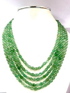 สร้อยคอประดับลูกปัดสไตล์พรีเมียมทันสมัย เครื่องประดับทางศาสนาที่ทันสมัย ประดับด้วยควอตซ์สตรอเบอร์รี่ธรรมชาติ เพชร และไข่มุก - Product Image 3