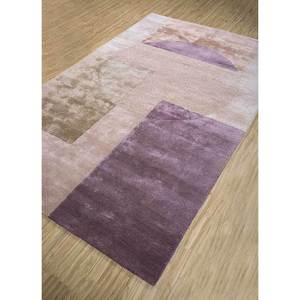 Confetti Pink & Purple Hand Tufted Wool & Viscose Rug for Home Decor-TNQ-2746 - Product Image 2