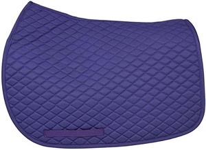 Tapis de selle en coton Western Racing personnalisables Vente en gros Doublure antibactérienne Coussinets en laine pour le dressage anglais et les styles de saut - Product Image 3