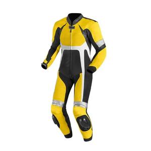 Meilleure combinaison de course de moto Combinaison de course de moto en cuir de haute qualité avec logo personnalisé Combinaison de moto pour hommes en cuir véritable - Product Image 1