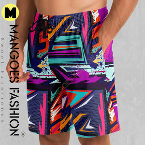 Venta Directa de Fábrica, Shorts de Baño Personalizados con Estampado, 100% Algodón, Transpirables - Product Image 4