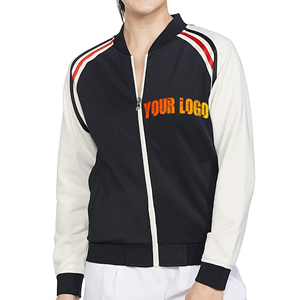 Chaqueta universitaria de satén personalizable para mujer con mangas de piel sintética y diseño personalizado bordado abrigos de alta calidad para mujer - Product Image 4
