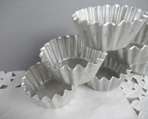 แม่พิมพ์อบขนมคัพเค้กมัฟฟินอลูมิเนียมใหม่ล่าสุดสำหรับบ้านอุปกรณ์ครัวร้านอาหารเบเกอรี่มัฟฟินคุกกี้บิสกิตขนมอบถ้วยอบ - Product Image 2