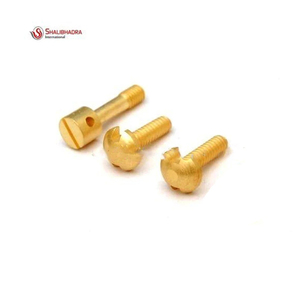 Best Customizable Brass Hex Head <b>Screw</b> <b>M3</b> M14 M1.6 M72 Inch Measurement Bulk Wholesale Price with Plain Steel Material - Product Image 1