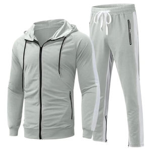 Dernière conception personnalisée en polaire brossée Compression Fit Zipper Survêtement Street wear pour l'hiver décontracté fabriqué en gros - Product Image 6