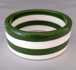 Personalizado de alta calidad de alto pulido hecho a mano Vintage nuevo estilo colorido moda resina brazalete hecho a mano tallado tamaño personalizado - Product Image 2