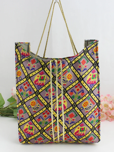 Bolsas de Regalo Bordadas a Mano de la India con Cierre de Cremallera para Haldi, Mehendi, Baby Shower, Recuerdos de Boda, Fiesta de Inauguración de Casa - Product Image 2