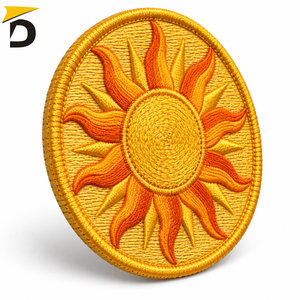 Custom <b>Velcro</b> Embroidery Patches Provide Secure Attachment Detailed Stitching And Reusable Design For Uniforms And Gear - Product Image 2