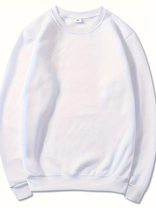 Sweat-shirt polaire zippé pour homme, hiver, uni, écologique, imperméable, coupe-vent, respirant, mélange polyester/coton, grande taille - Product Image 2