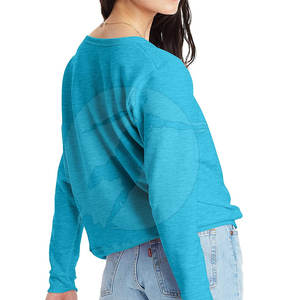 Camiseta de manga larga para el sudor, camisa de sudor hecha a medida, precio al por mayor, novedad - Product Image 4