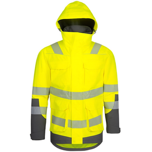 Parka de travail jaune/gris ARWID taille L haute visibilité ELYSEE - Product Image 2