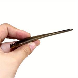 Bâton de massage en corne de bœuf fait à la main, modèle AMM003 d'Amg Exports, qualité supérieure, pratique pour les soins personnels, masseur corporel - Product Image 3