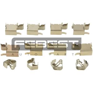 Set di clip per freni a disco FEBEST (0103-NRE180F) - Product Image 1