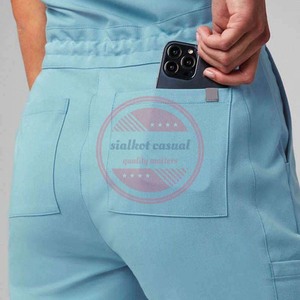 ชุดจั๊มสูทสำหรับผู้หญิงชุดเครื่องแบบพยาบาลชุดขัดผิวสำหรับผู้หญิงกำหนดโลโก้ได้เอง - Product Image 6