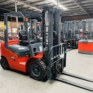 รถยกไฟฟ้าใหม่พร้อมแบตเตอรี่ตะกั่วกรด ขับเคลื่อนล้อหลัง ยางตัน เสาเดี่ยว ความเร็ว 14 กม./ชม. สำหรับงานก่อสร้าง - Product Image 5