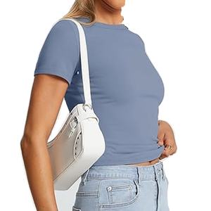 Nueva Camiseta de Verano para Mujer, Cuello Redondo, Talla Grande, Marca Bella Canvas, Color Sólido, HECHA EN HI 2026 - Product Image 5