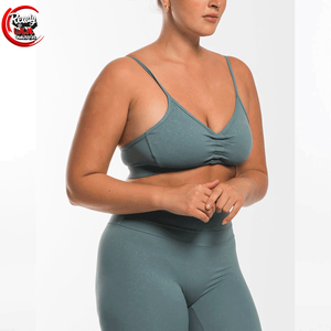 Conjunto de ropa de Yoga para mujer, Tops, mallas, ropa deportiva, ropa de entrenamiento, ropa de gimnasio, conjunto activo para mujer - Product Image 3