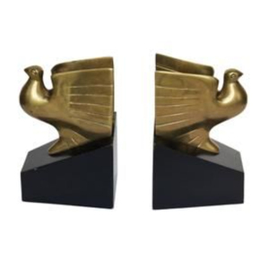 Paire de serre-livres en métal doré de qualité supérieure Serre-livres pour animaux Conception standard Serre-livres de table pour la maison au prix le plus bas - Product Image 5
