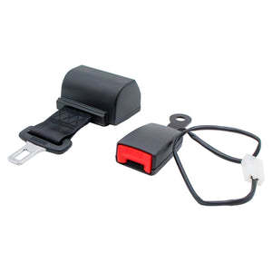 2 x 44 Ceintures de sécurité rétractables noires avec interrupteur - Product Image 1
