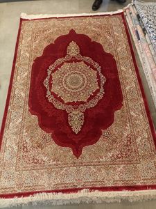 Alfombras hechas de hilo de seda viscosa - Product Image 4