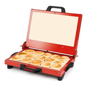 Tigella Mia Rosso G10025 1200W <b>Toaster</b> High-Power Kitchen Appliance - Product Image 4