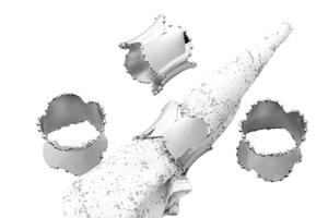 Anneaux de serviette en laiton de la meilleure qualité, décoration de table écologique pour la maison et les restaurants. - Product Image 4