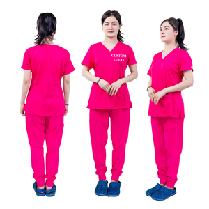 ชุดสครับทางการแพทย์สำหรับผู้ชาย/ผู้หญิงกางเกงวิ่งโรงพยาบาลแบบนุ่มระบายอากาศได้ดีปรับแต่งได้ไซส์พิเศษ - Product Image 2