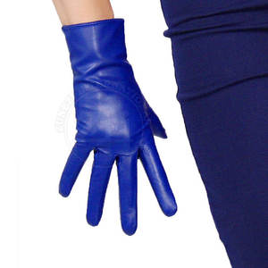 Guantes de moda de felpa de cuero suave para mujer para invierno diario al aire libre superventas guantes casuales de estilo liso para viajes nuevo - Product Image 5